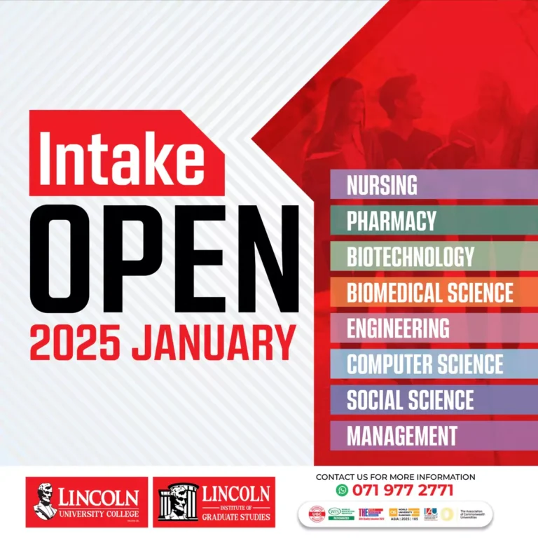 Admissions Open for January 2025 at Lincoln Institute of Graduate Studies